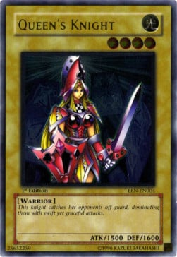 Queen's Knight Card Front