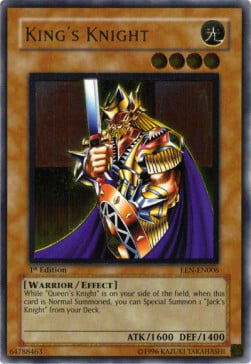 King's Knight Card Front