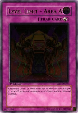 Level Limit - Area A Card Front