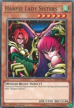 Harpie Lady Sisters Card Front