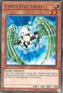 Cyber Egg Angel Card Front