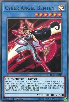 Cyber Angelo Benten Card Front