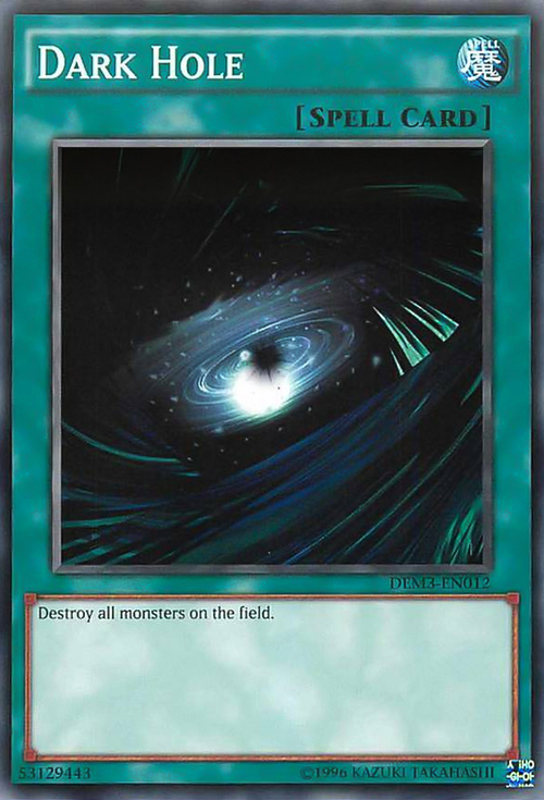 Dark Hole Card Front