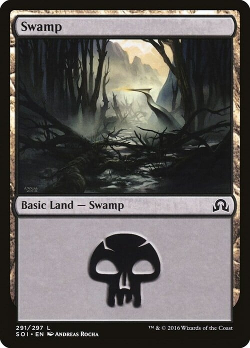 Swamp Card Front