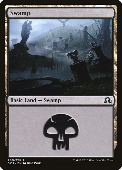 Swamp Card Front