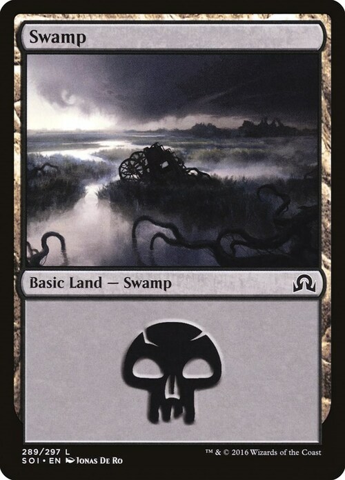Swamp Card Front