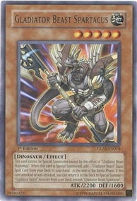 Gladiator Beast Spartacus Card Front