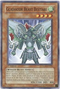 Gladiator Beast Bestiari Card Front