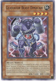 Gladiator Beast Dimacari Card Front