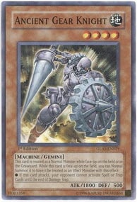 Ancient Gear Knight Card Front