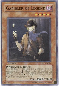Gambler of Legend Card Front