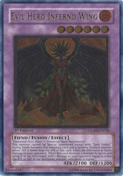 Evil Hero Inferno Wing · Ultimate Rare 038ul
