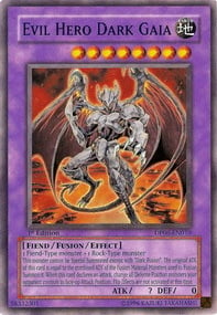 Evil Hero Dark Gaia Card Front
