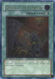 Cunning of the Six Samurai Card Front