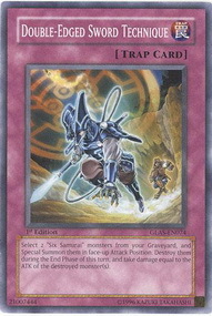 Double-Edged Sword Technique Card Front