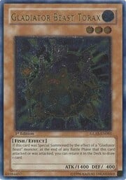 Gladiator Beast Torax · Ultimate Rare 081ul