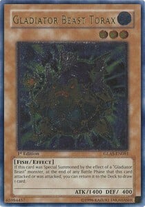 Gladiator Beast Torax Card Front