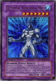 Elemental Hero Aqua Neos Card Front