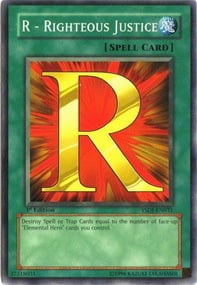R - Righteous Justice Card Front