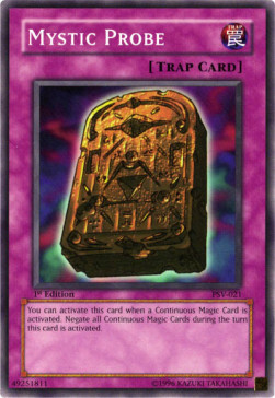 Mystic Probe Card Front