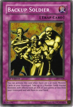 Backup Soldier Card Front