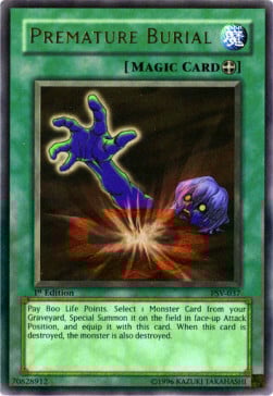 Premature Burial Card Front