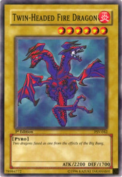 Twin-Headed Fire Dragon Card Front