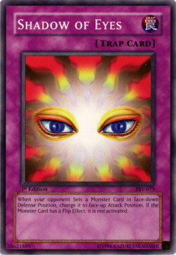 Shadow of Eyes Card Front