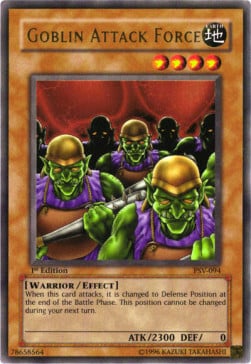 Goblin Attack Force Card Front