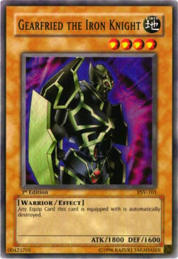 Gearfried the Iron Knight Card Front