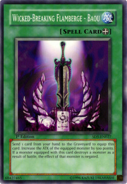 Wicked-Breaking Flamberge - Baou Card Front