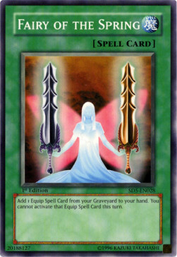 Fairy of the Spring Card Front