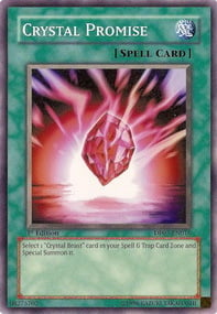 Crystal Promise Card Front