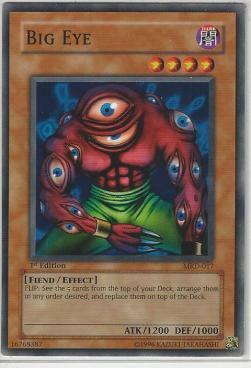 Big Eye Card Front