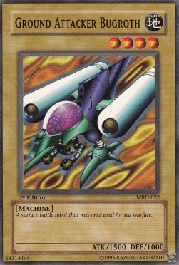 Ground Attacker Bugroth Card Front