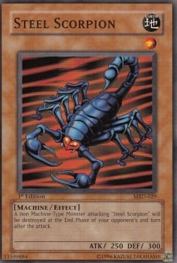Steel Scorpion Card Front