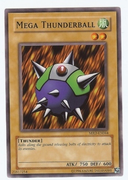 Mega Thunderball Card Front