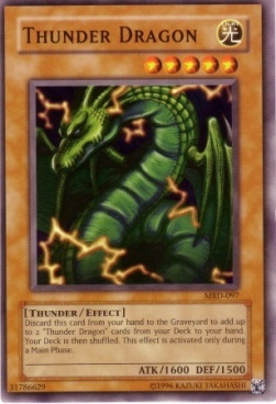 Thunder Dragon Card Front