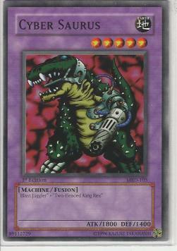 Cyber Saurus Card Front