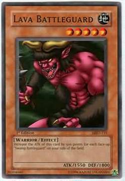 Lava Battleguard Card Front