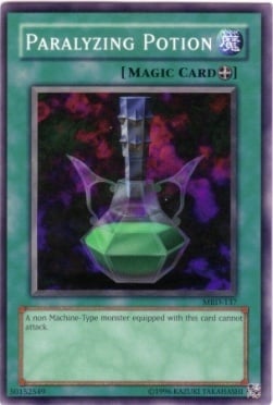 Paralyzing Potion Card Front