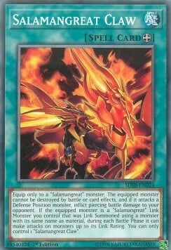 Salamangreat Claw Card Front