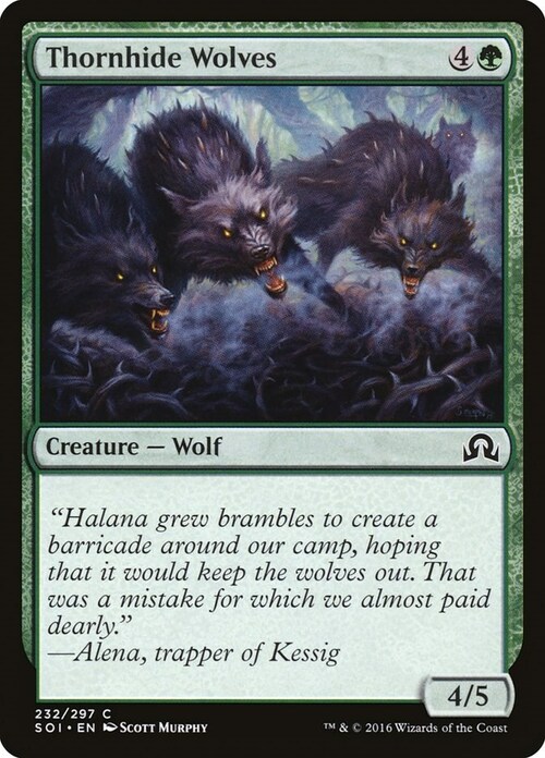 Thornhide Wolves Card Front