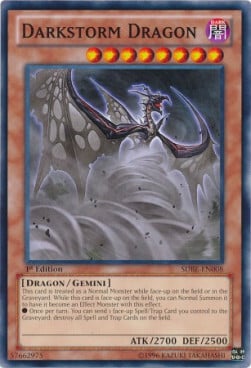 Darkstorm Dragon Card Front