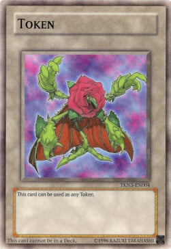Regenerating Rose Token Card Front