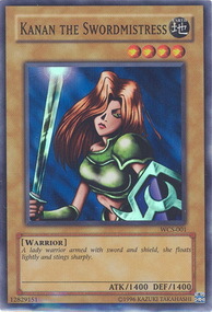 Kanan the Swordmistress Card Front