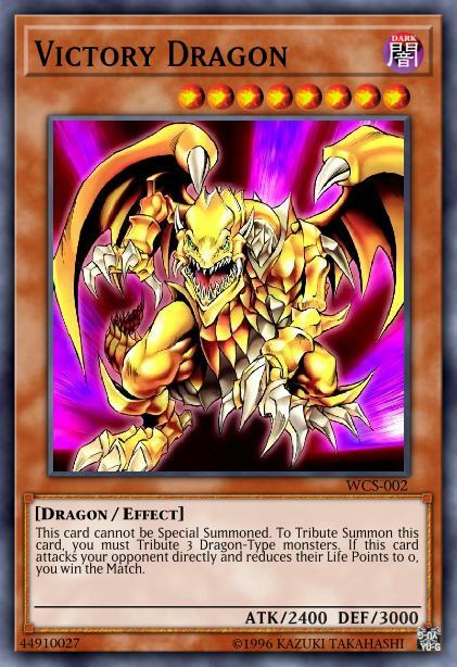 Victory Dragon Card Front