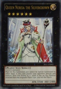 Queen Nereia the Silvercrown Card Front