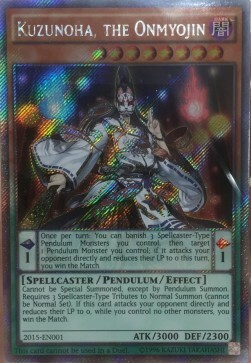 Kuzunoha, the Onmyojin Card Front
