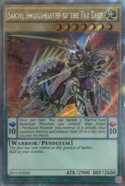 Sakyo, Swordmaster of the Far East Card Front